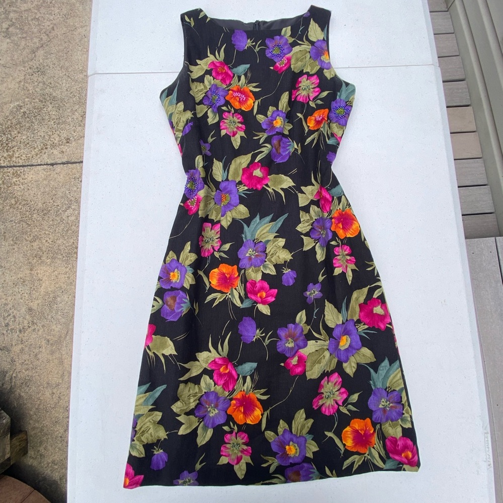 90S VINTAGE JESSICA HOWARD FLORAL DRESS SIZE 6